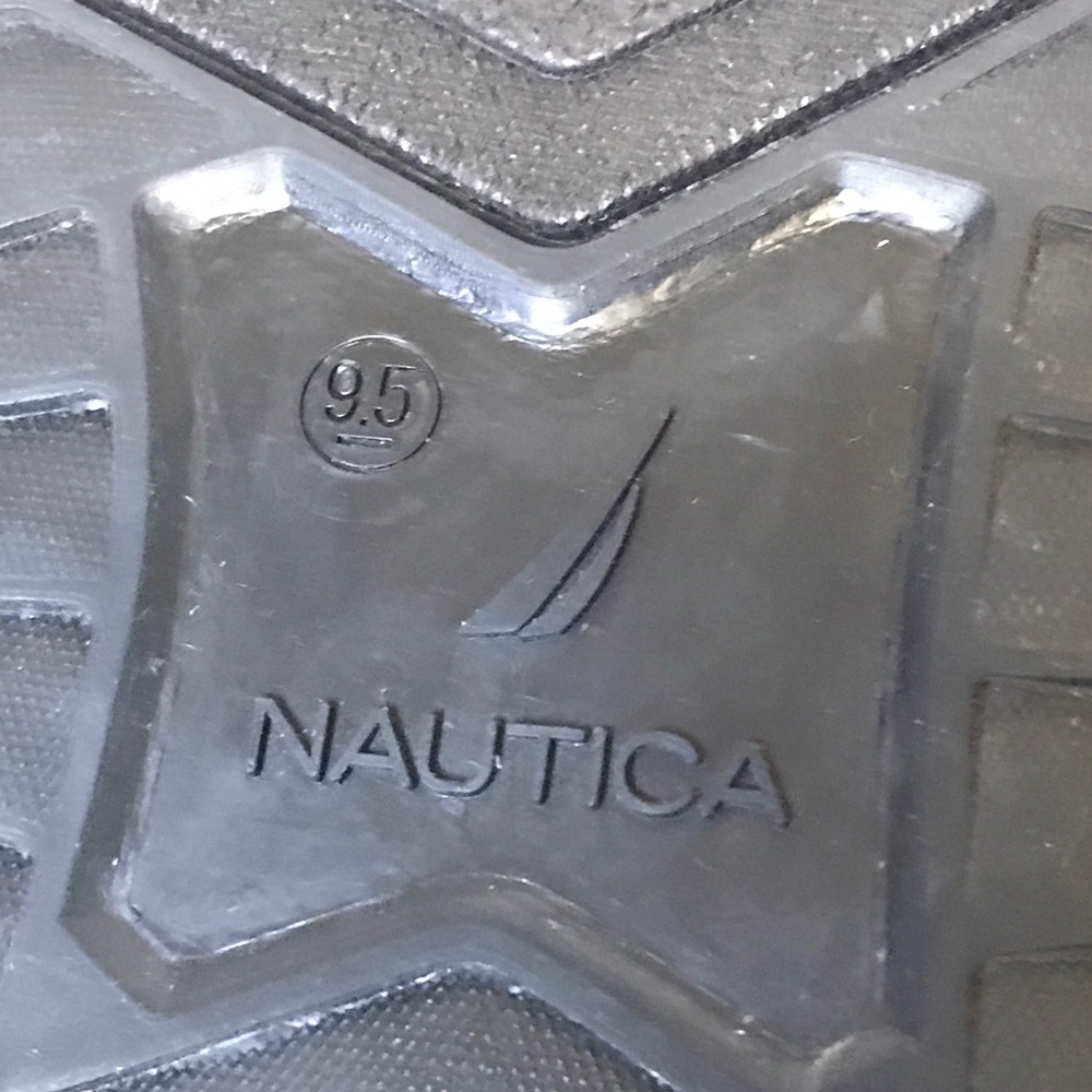 Nautica Slip On Knit Camouflage Sneakers Women Sz 9.5 Great Condition - Picture 13 of 14